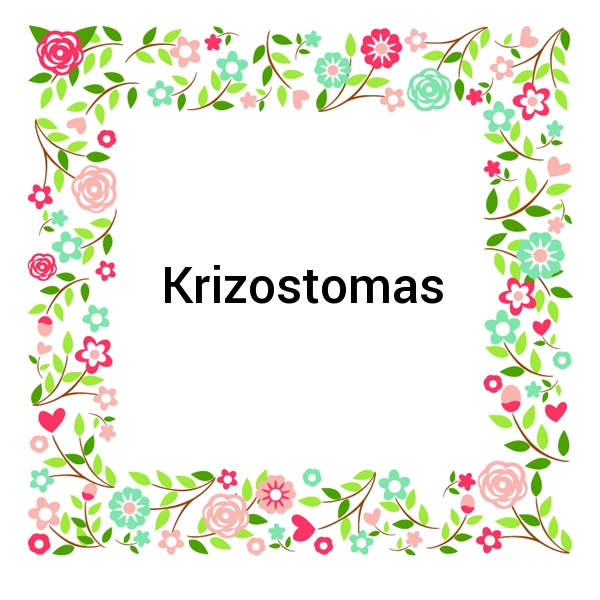 Krizostomas